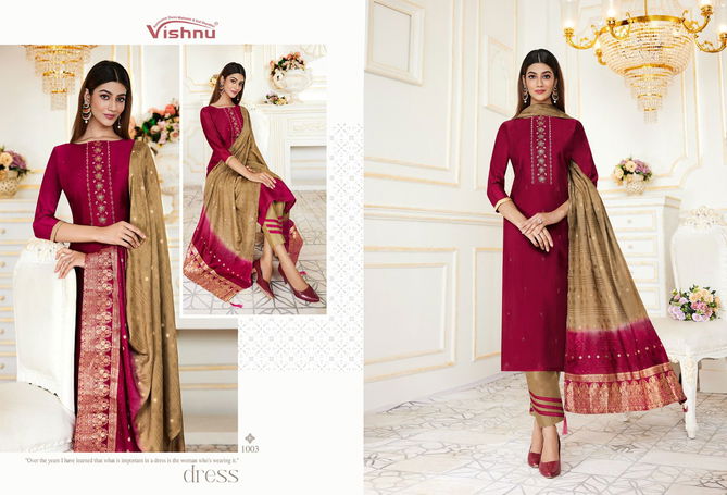 Nivedita By Vishnu Designer Salwar Suit Catalog